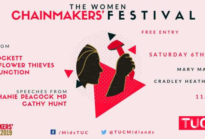 Find out about union learning at Women Chainmakers Festival